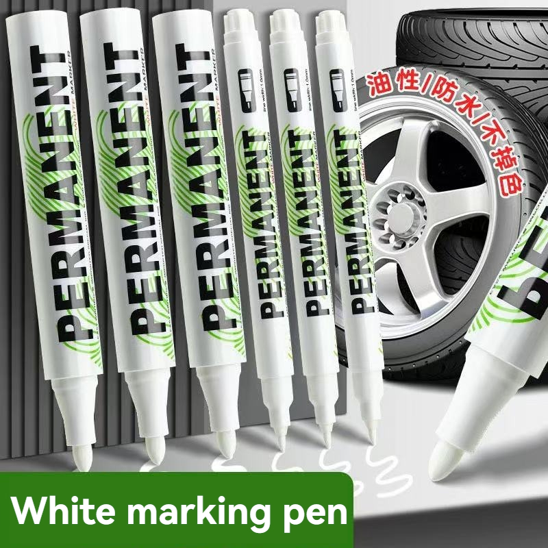 1/5/20Pcs White Marker Pen Wat - Tee Height Marker ulasan dan harga