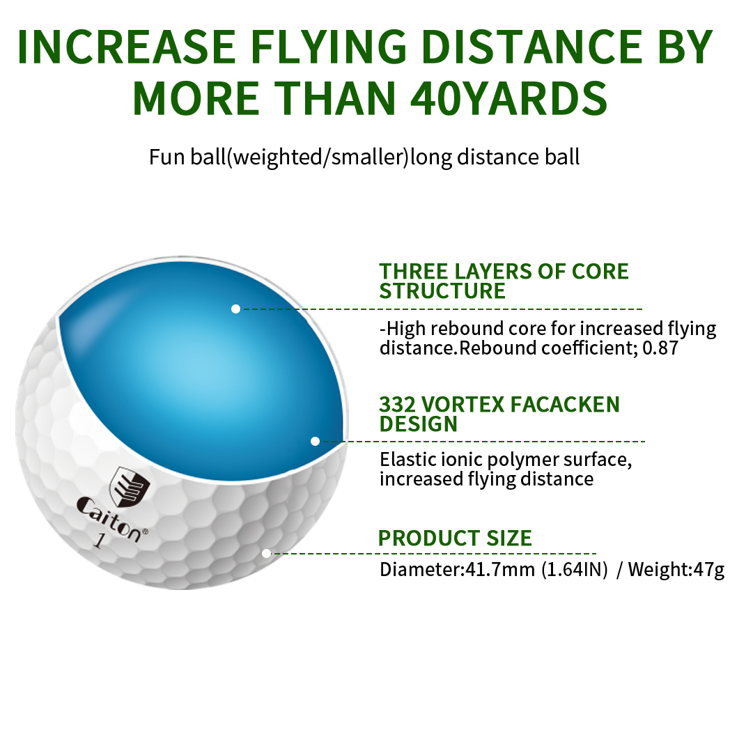 Caiton Ultimate Golf Balls 12/ - Golf Ball Premium ulasan dan harga