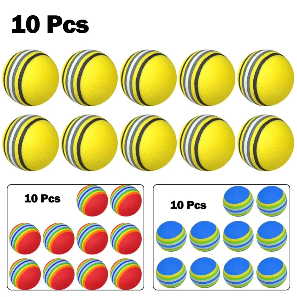 10Pcs 35mm Golf Practice Foam  - Golf Equipment Indoor ulasan dan harga