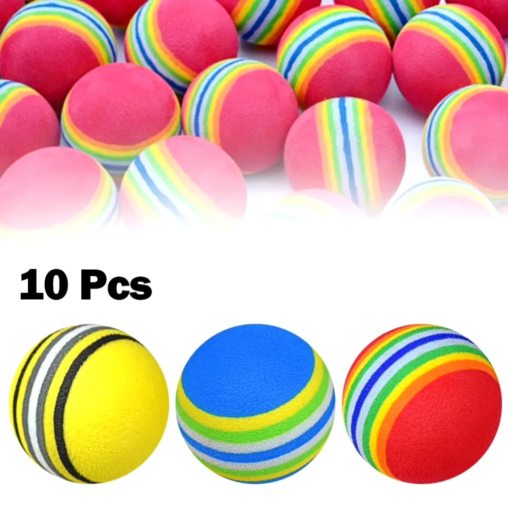 10Pcs 35mm Golf Practice Foam  - Golf Equipment Indoor ulasan dan harga