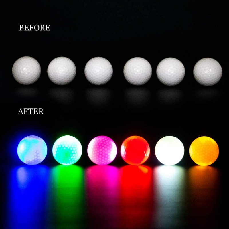 Luminescent Golf Balls LED Con - Golf Equipment Competitions ulasan dan harga