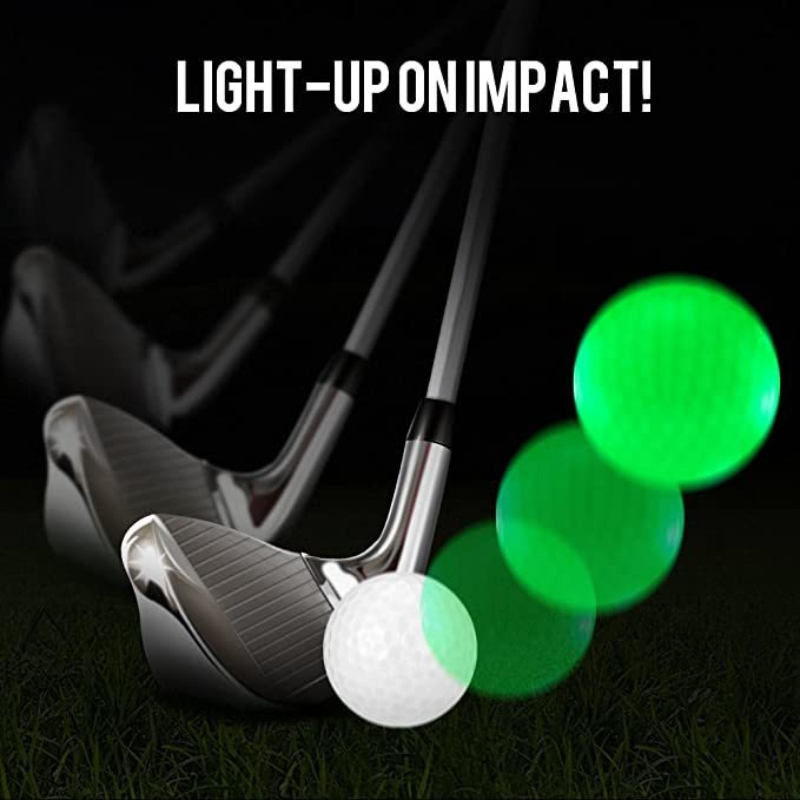 Luminescent Golf Balls LED Con - Golf Equipment Competitions ulasan dan harga