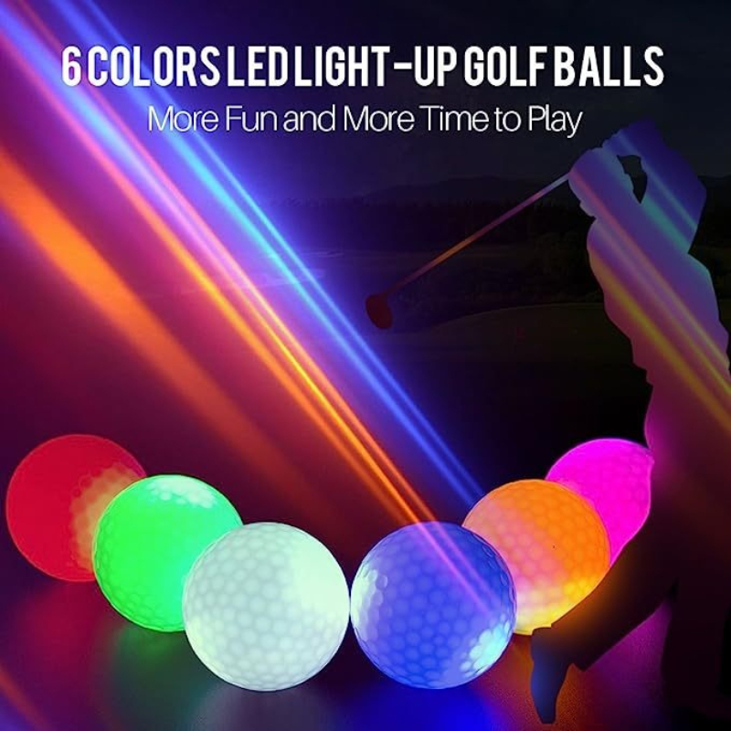 Luminescent Golf Balls LED Con - Golf Equipment Competitions ulasan dan harga