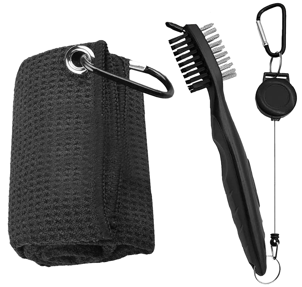 Golf Club Brush and Towel Clea - Golf Equipment Indoor ulasan dan harga
