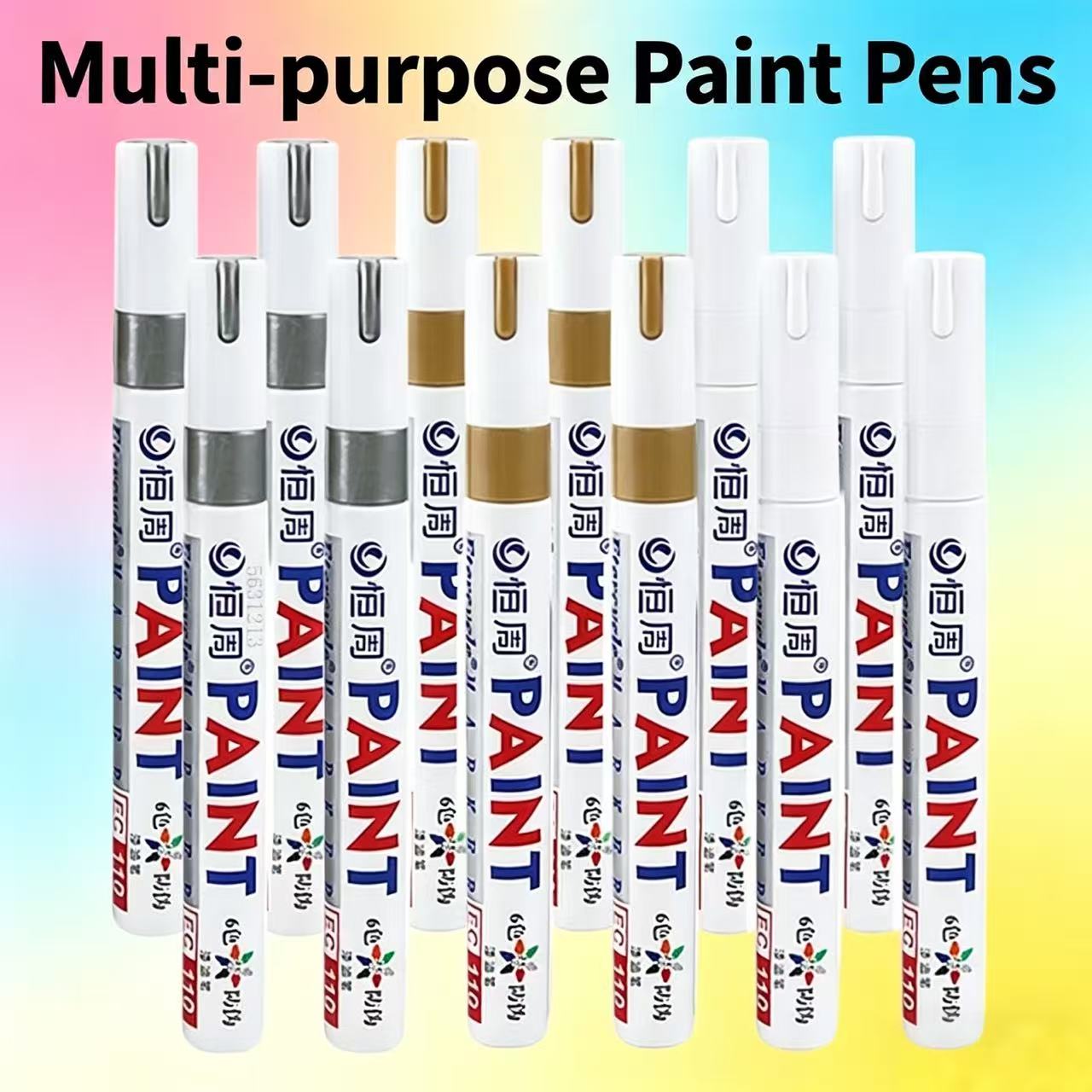 1/3/6/12 Colors Permanent Pain - Tee Height Marker ulasan dan harga