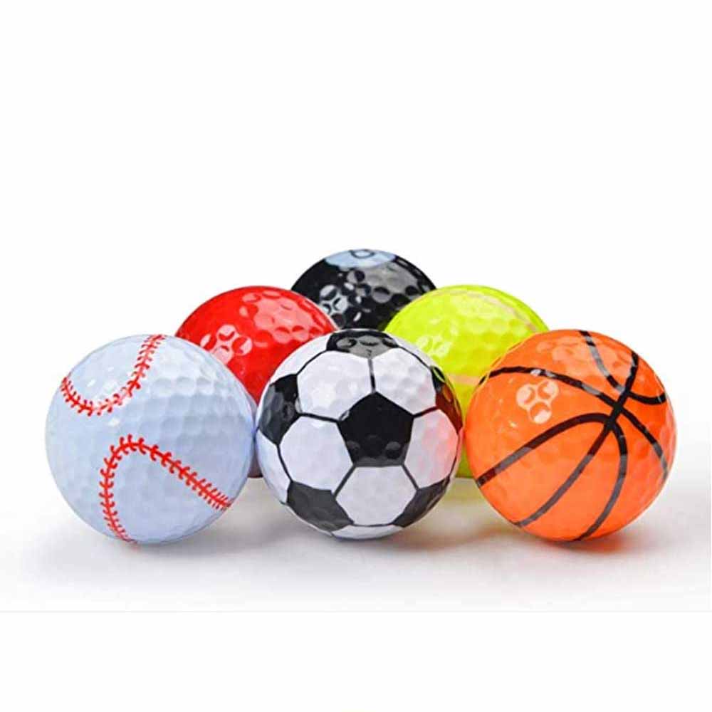 6PCS Golf Balls Training Sport - Golf Ball Premium ulasan dan harga