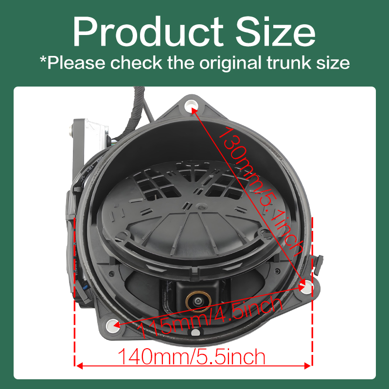 170° AHD 1080P Flip Emblem Rea - Golf Equipment Used ulasan dan harga