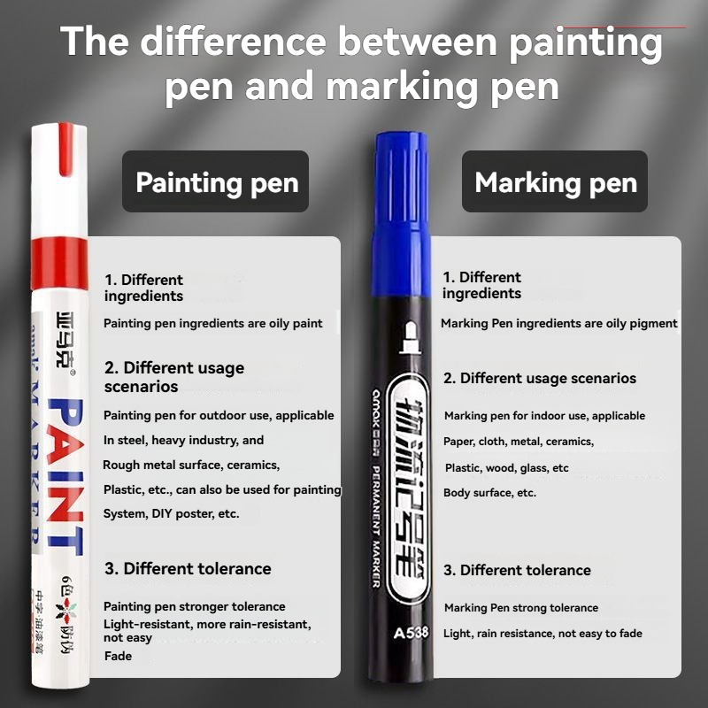 12PCS Matters Metal Paint Pen  - Tee Height Marker ulasan dan harga