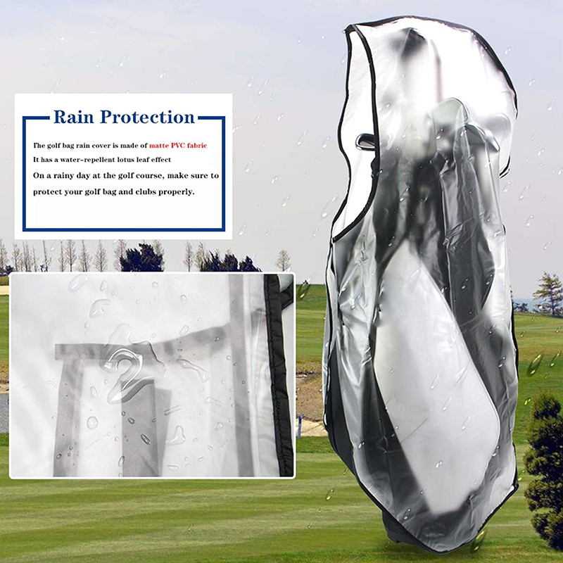 1Pc Golf Bag Cover With Zipper - Golf Equipment Bag ulasan dan harga