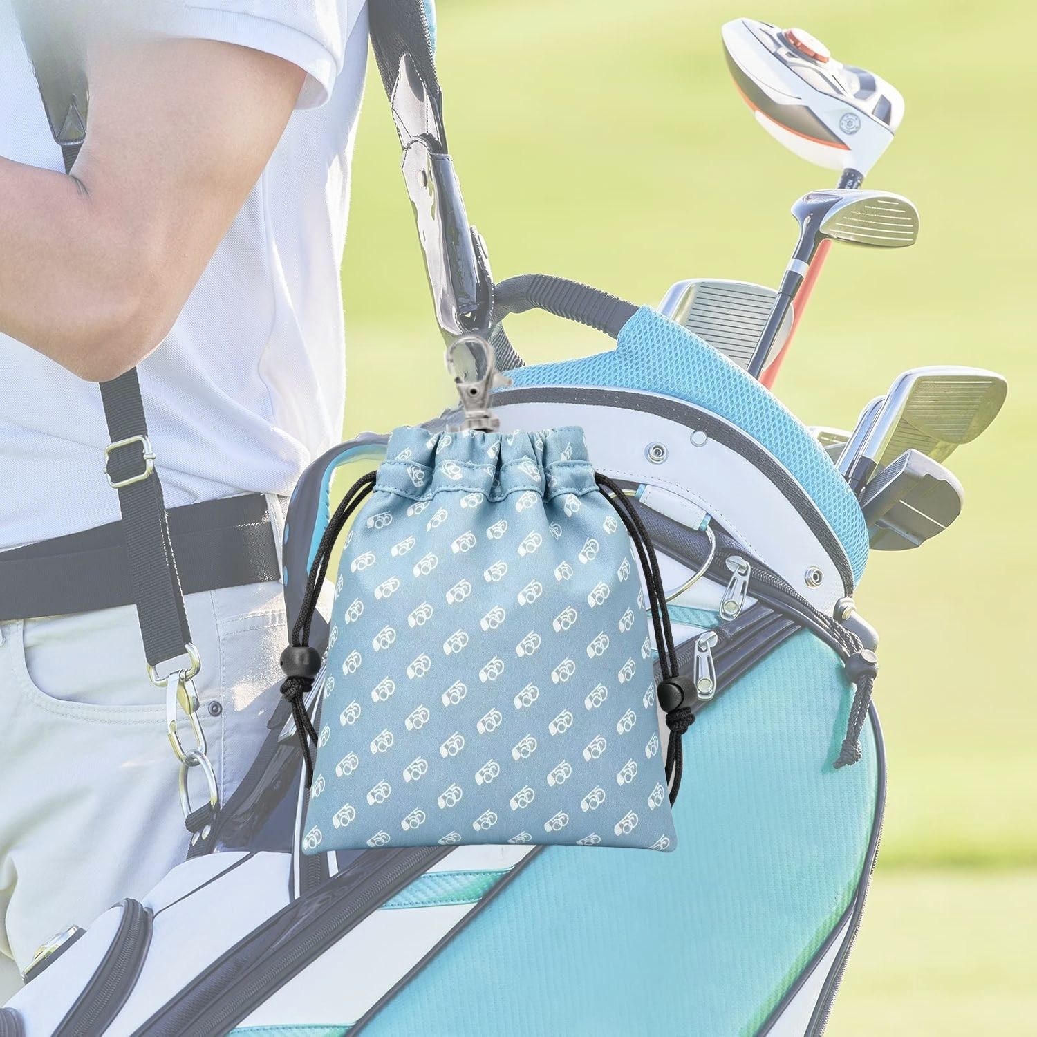 A Minimalist Blue Golf Valuabl - Golf Equipment Bag ulasan dan harga
