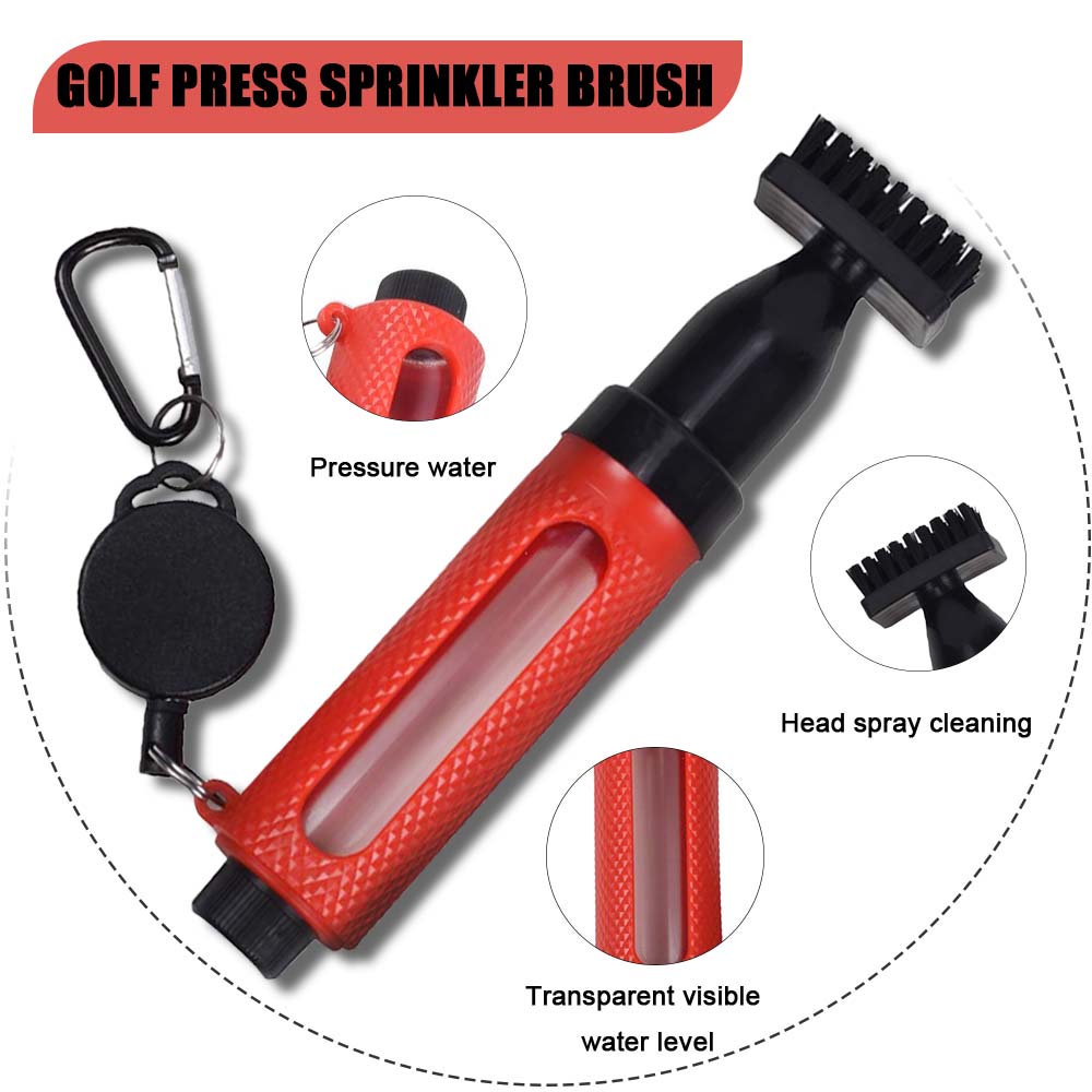 Golf Club Cleaning Brush with  - Golf Equipment Indoor ulasan dan harga