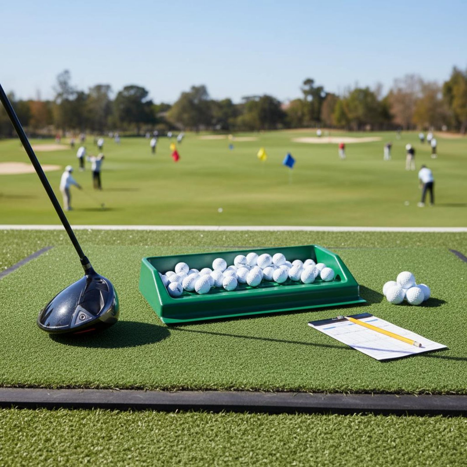 ABS Golf Tee Tray Sturdy Golf  - Golf Equipment Indoor ulasan dan harga
