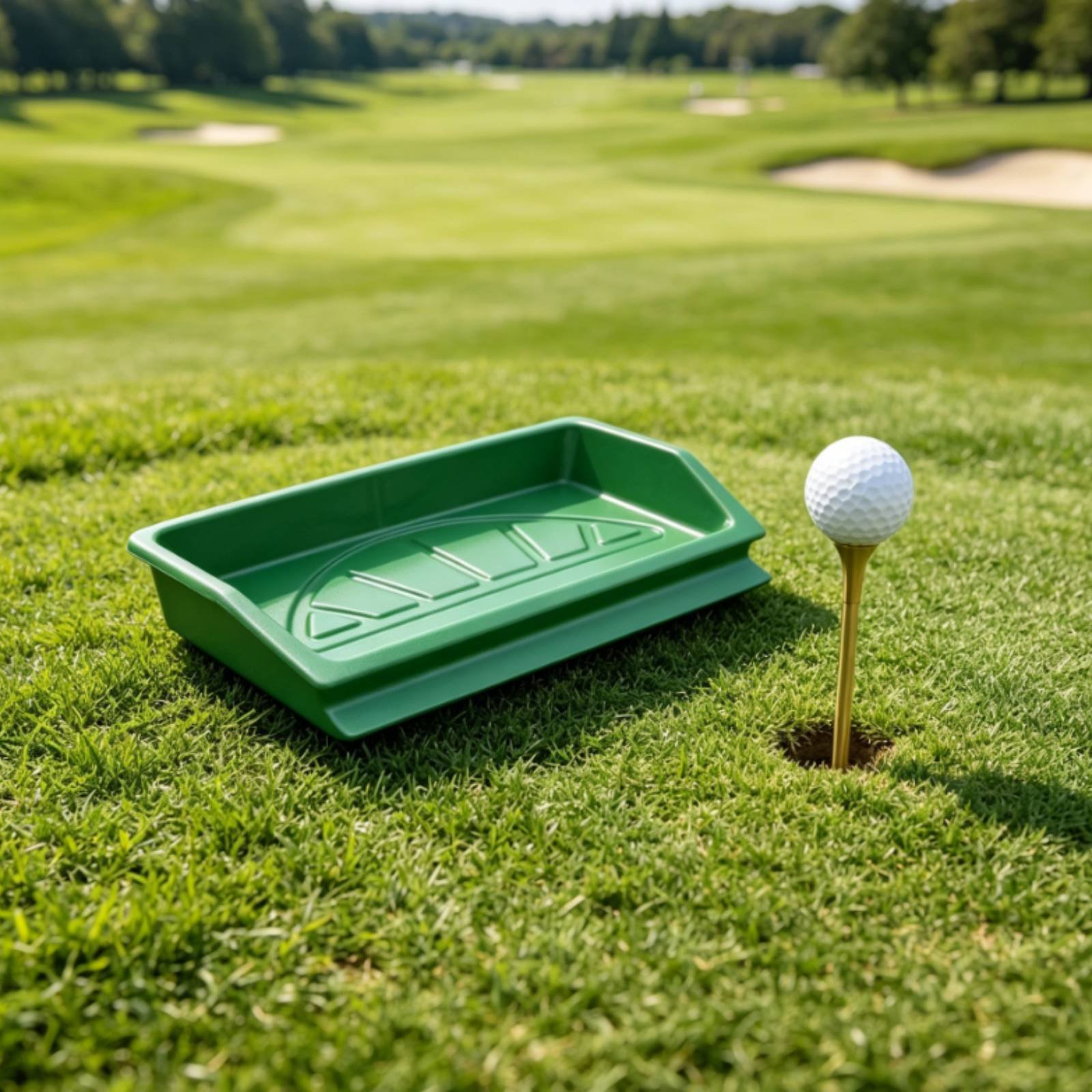 ABS Golf Tee Tray Sturdy Golf  - Golf Equipment Indoor ulasan dan harga