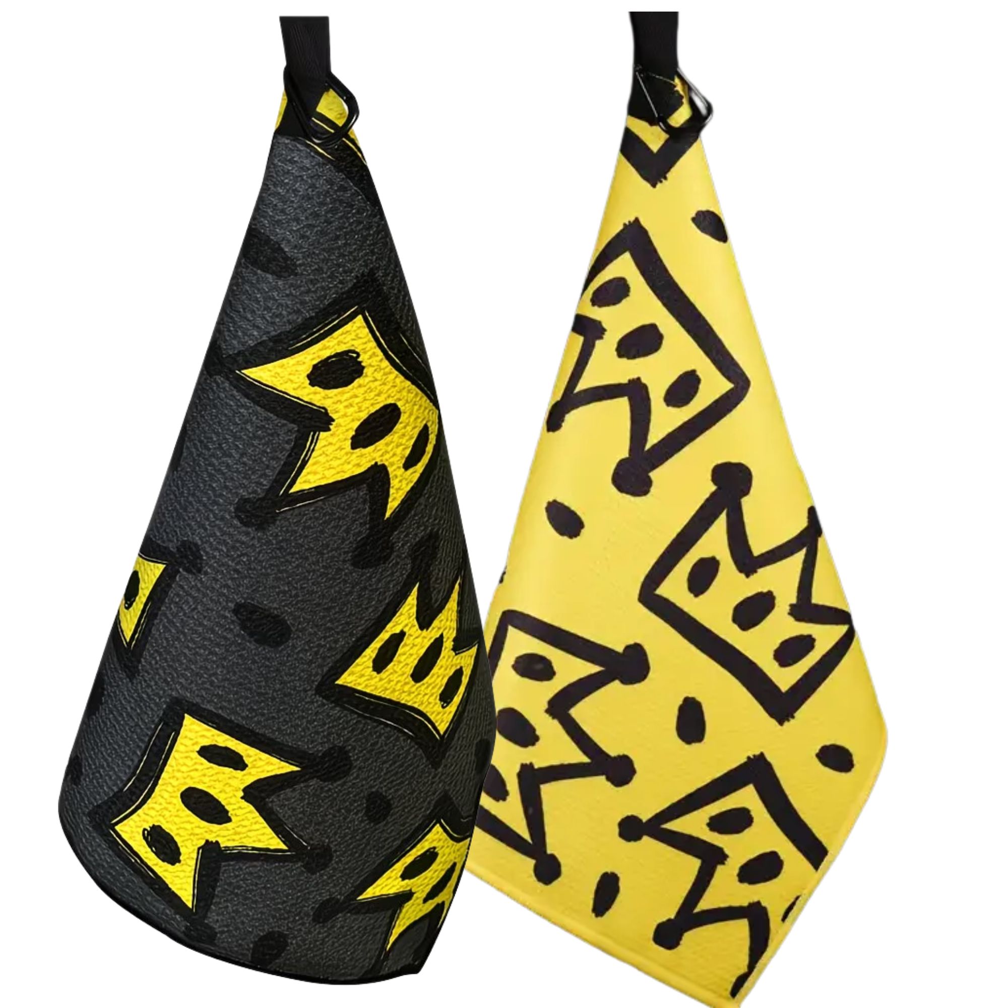 2pcs King Crown Large Golf Tow - Golf Towel Waffle ulasan dan harga