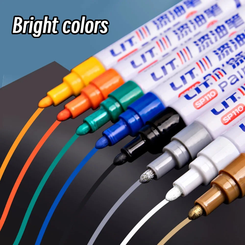 3mm Colorful 12 Colors Permane - Tee Height Marker ulasan dan harga