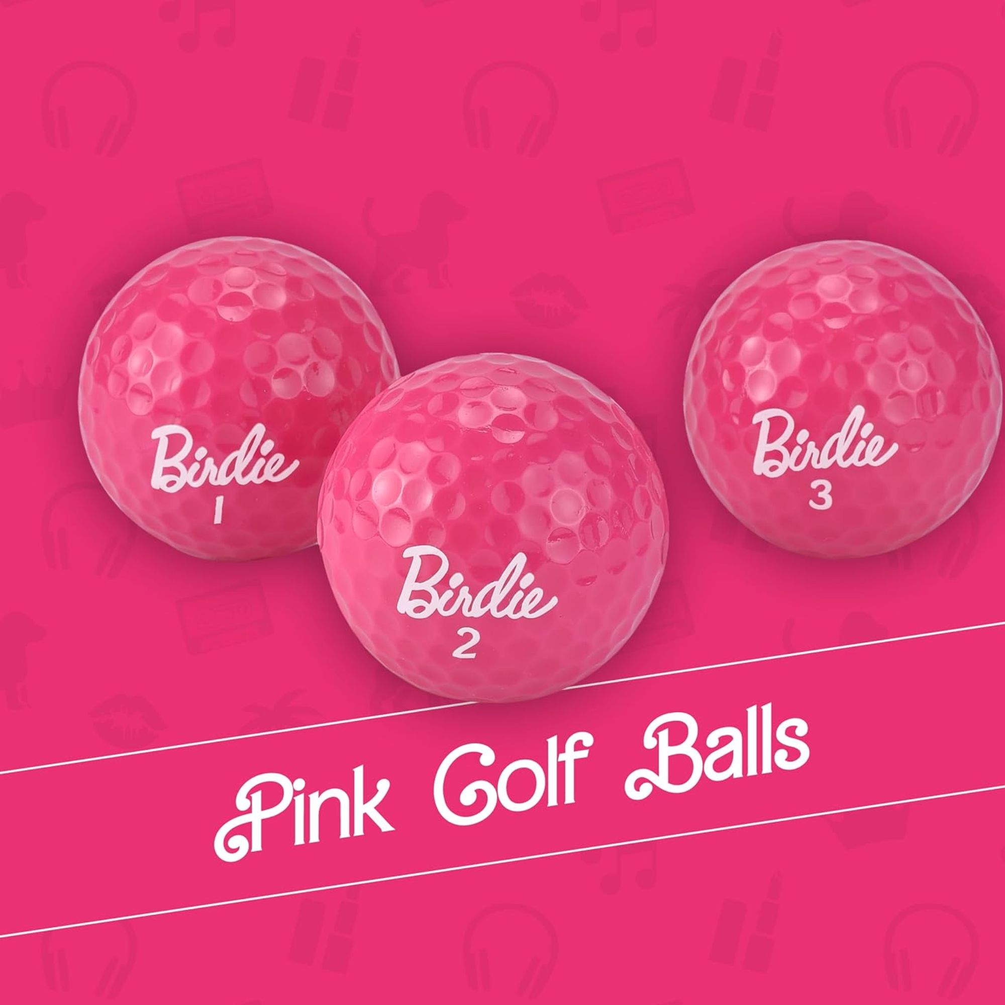3 Count Funny Golf Balls - Bir - Golf Ball Premium ulasan dan harga